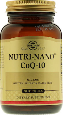 Solgar Nutri-Nano CoQ10 3.1x 50 μαλακές κάψουλες