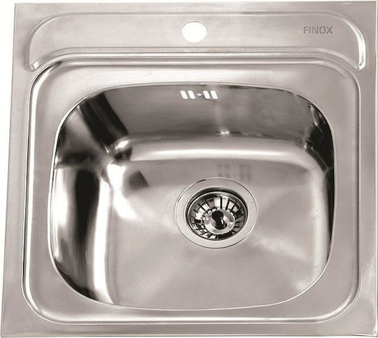 Gloria Bar 20-6110 Drop-In Мивка Inox Сатен Ш48xД48см Сребрист