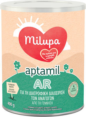 Milupa Anti-Reflux Milk Formula Aptamil AR for 0m+ 400gr