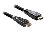 DeLock HDMI 2.0 Cable HDMI male - HDMI male 5m Μαύρο