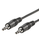 Roline 3.5mm Jack Cable Male - 3.5mm Jack Male Black 1m