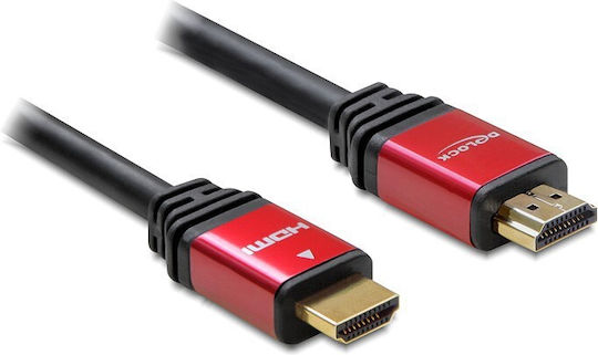 DeLock HDMI 1.3 Cable HDMI male - HDMI male 5m Black