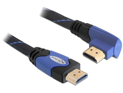 DeLock 82955 HDMI 1.3 Angle (90°) HDMI Male - HDMI Male 1m Black