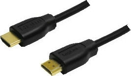 LogiLink HDMI 1.4 High Speed 1080p 120Hz Cable HDMI male - HDMI male 3m Μαύρο