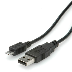 Micro USB Cable Regular USB 2.0 0.8m Black