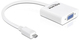 DeLock Μετατροπέας micro HDMI male σε VGA female Λευκό 1τμχ 65347