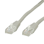 Roline U/UTP Cat.6 Καλώδιο Δικτύου Ethernet 1m Γκρι