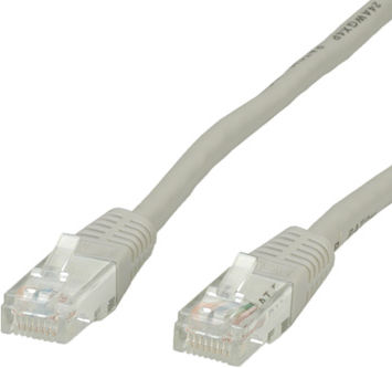 Roline U/UTP Кат.6 Кабел за Ethernet мрежа 10м Сив 1бр