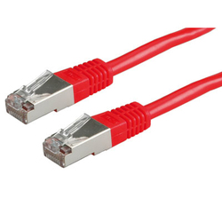 Roline U/FTP (STP) Cat.5e Ethernet Network Cable 2m Red 1pcs