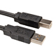 Roline USB 2.0 Кабел USB-A мъжки - USB-B мъжки Черен 3м 11.02.8830