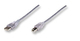 Manhattan USB 2.0 Kabel USB-A-Stecker - Micro-USB-B-Stecker Silber 3m 340458