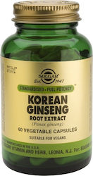 Solgar Korean Ginseng Root Extrac 60 veg. Kappen