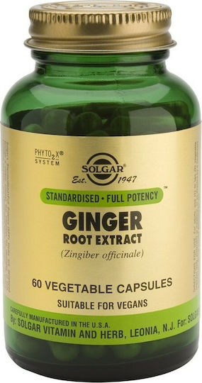 Solgar Ginger Root Extract 60 veg. caps