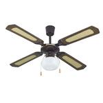 Primo WS42-4CL Ceiling Fan 105cm with Light Brown