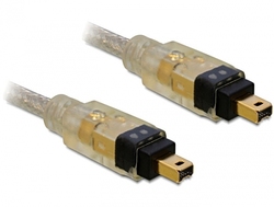 DeLock FireWire Cable 4-pin male to 4-pin male 1m
