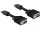 DeLock Кабел VGA мъжки - VGA мъжки Черен 2м (82557)