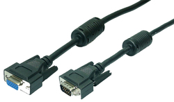 LogiLink VGA Cable D-Sub 15-pin male - D-Sub 15-pin female 10m (CV0019)