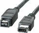 Roline FireWire Cable 9-pin male to 6-pin male 1.8m