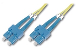 Digitus Optical Fiber SC-SC Cable 1m Κίτρινο