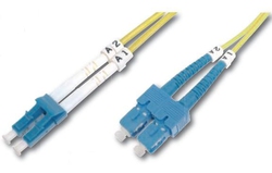 Digitus Optical Fiber LC-SC Cable 2m Κίτρινο