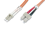 Digitus Fiber Optic Cable LC-SC 2m Orange 1pcs (DK-2532-02)