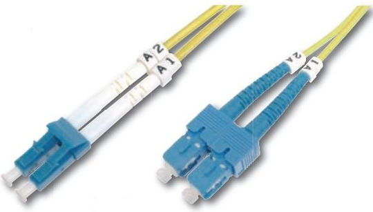 Digitus Fiber Optic Cable LC-SC 10m Yellow 1pcs (DK-2932-10)