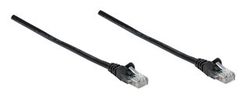 Manhattan 390903 U/UTP Cat.5e Καλώδιο Ethernet 2m Μαύρο