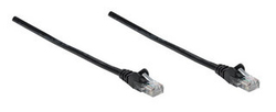 Manhattan 390910 U/UTP Cat.5e Καλώδιο Ethernet 3m Μαύρο