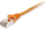 Equip S/FTP Cat.6 Ethernet Network Cable 10m Orange 1pcs (605576)