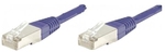 Equip S/FTP Cat.6a Ethernet Network Cable 5m Purple 1pcs (605654)