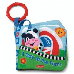 Fisher Price Baby-Spielzeug Βιβλιαράκι της Φάρμας aus Stoff für 0++ Monate