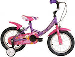 Style Mascot 12" Kids Bicycle BMX Purple