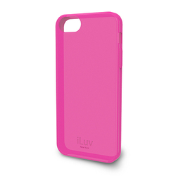 iLuv Back Cover Silicone Pink (iPhone 5/5s/SE)