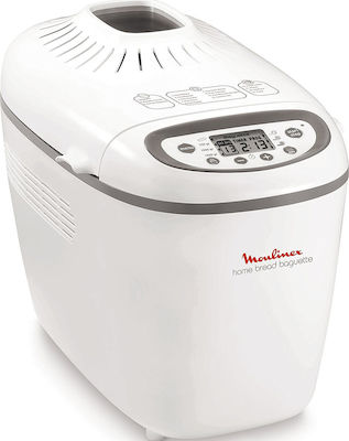 Moulinex Αρτοπαρασκευαστής 1650W Χωρητικότητας 1500gr με 16 Προγράμματα