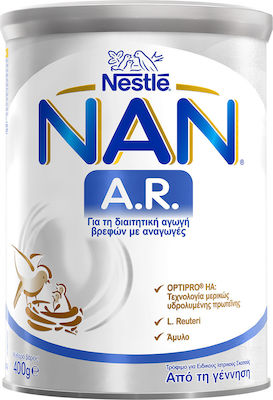 Nestle Anti-Reflux Milchnahrung Nan AR für 0m+ 400gr