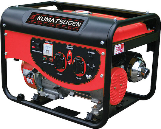 Kumatsugen GB3000 Generator Benzină (în patru timpi) Patru timpi cu Autostart și Putere Maximă 3.5kVA