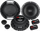 Renegade Car Audio Set Auto-Lautsprecher Autolautsprecher 6.5" mit 100W RMS (2 Weg)