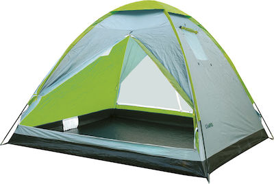 Campus Jakarta Summer Camping Tent Igloo Green for 4 People 240x210x170cm