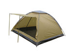 Panda Junior Plus II Summer Camping Tent Igloo Khaki for 4 People 210x130cm