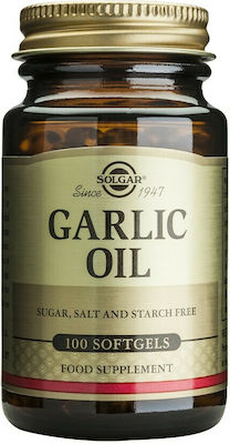 Solgar Garlic Oil 100 μαλακές κάψουλες