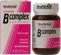 Health Aid Vitamin B Complex Supreme 30 caps Витамин 30 x 1 капсули