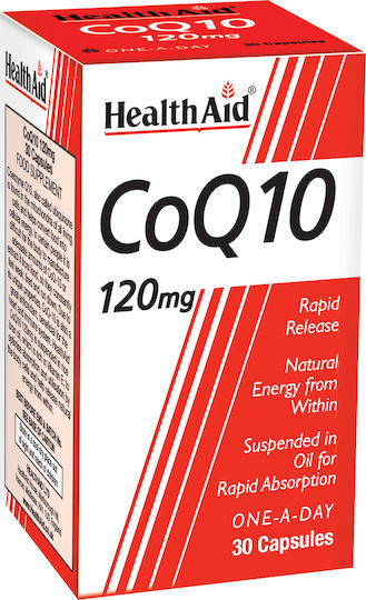 Health Aid CoQ-10 120mg 30 caps