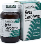 Health Aid Beta Carotene 23000iu Πορτοκάλι 30 κάψουλες