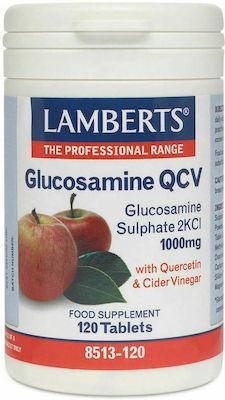 Lamberts Glucosamine Qcv 929mg Supliment pentru Sănătatea Articulațiilor 120 file