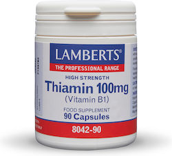 Lamberts Thiamin Vitamin 100mg 90 Mützen