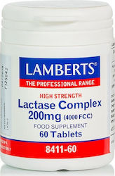 Lamberts Lactase Complex 200mg 60 tabs