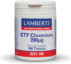 Lamberts GTF Chromium 100 ταμπλέτες Lamberts GTF Chromium 100 ταμπλέτες