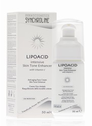 Synchroline Lipoacid Αnti-aging & Moisturizing 24h Day/Night Cream Suitable for All Skin Types with Vitamin C 50ml