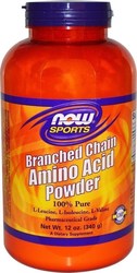 Now Foods Branched Chain Amino Acid 340gr Unflavoured