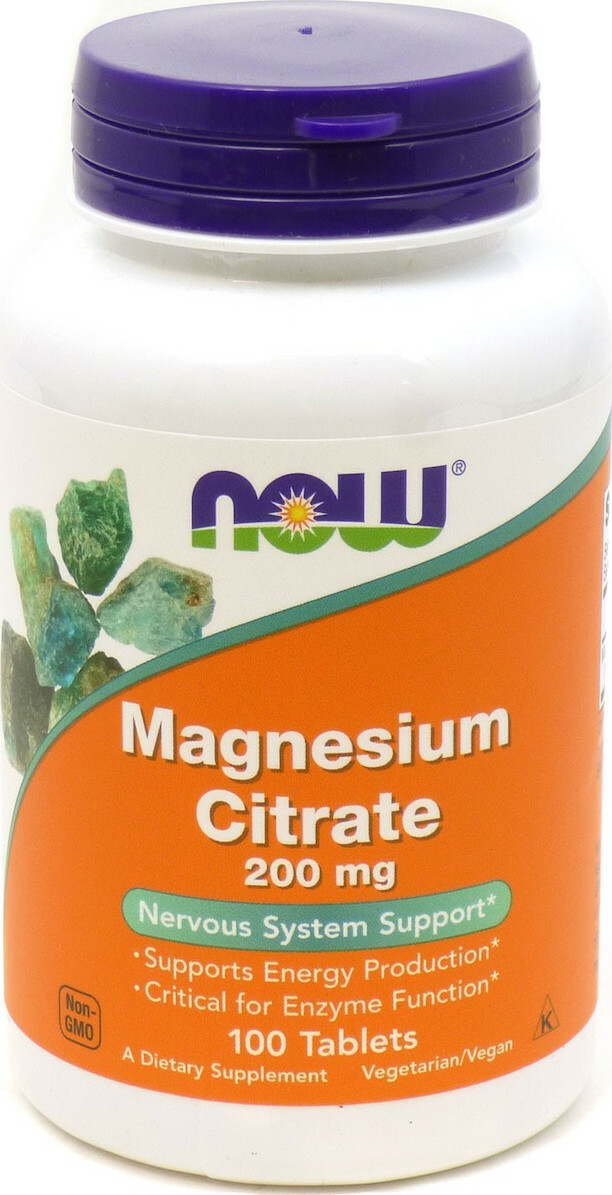 Now Foods Magnesium Citrate 100 ταμπλέτες